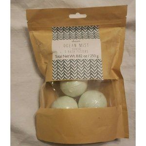 Target Bath Bomb Fizzers Vanilla Scented 5 Pack
